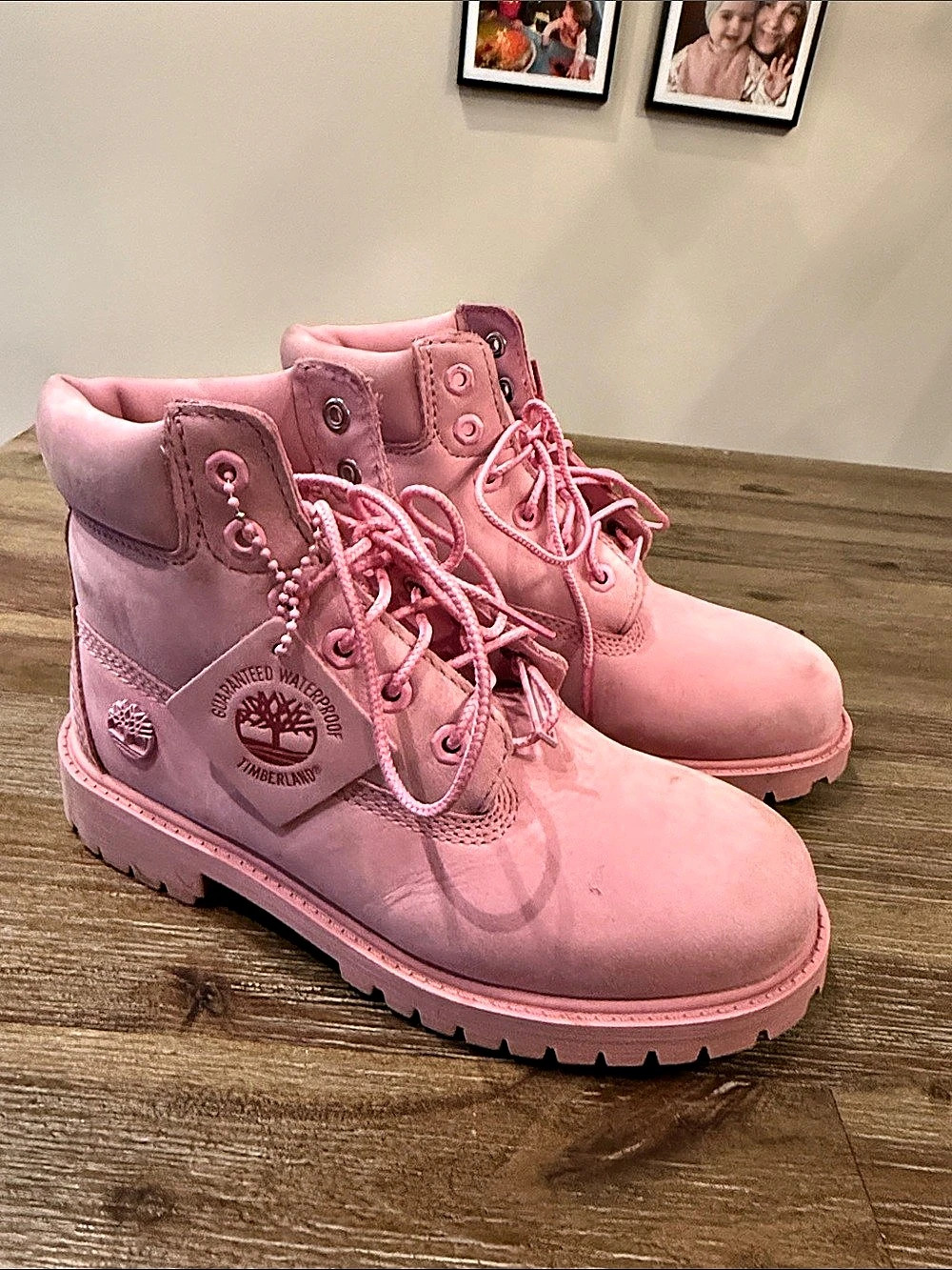 Timberland Premium 6-Inch Waterproof Boot Pink 6-Inch Boots